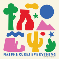 Thumbnail for Nature Cures Everything Sticker