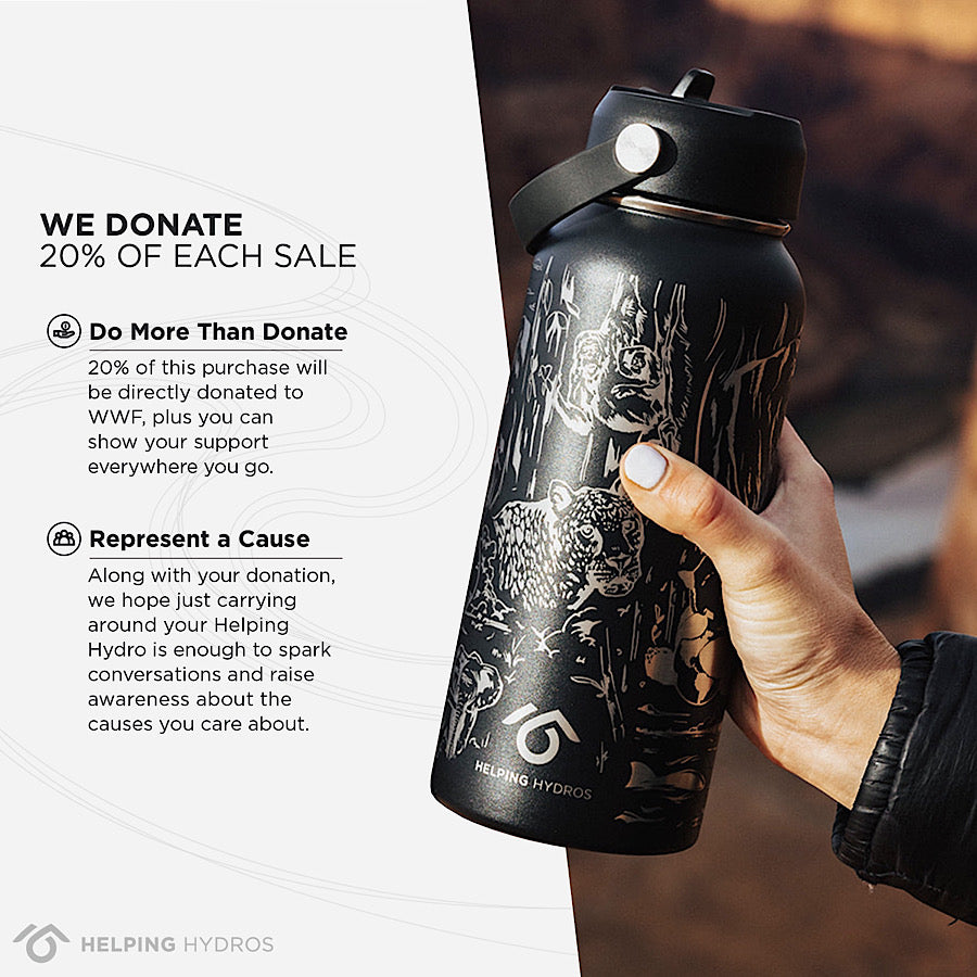 Endangered Species Bottle - Support the World Wildlife Fund