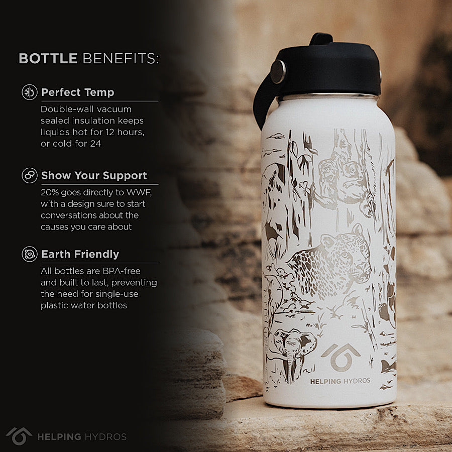 Endangered Species Bottle - Support the World Wildlife Fund