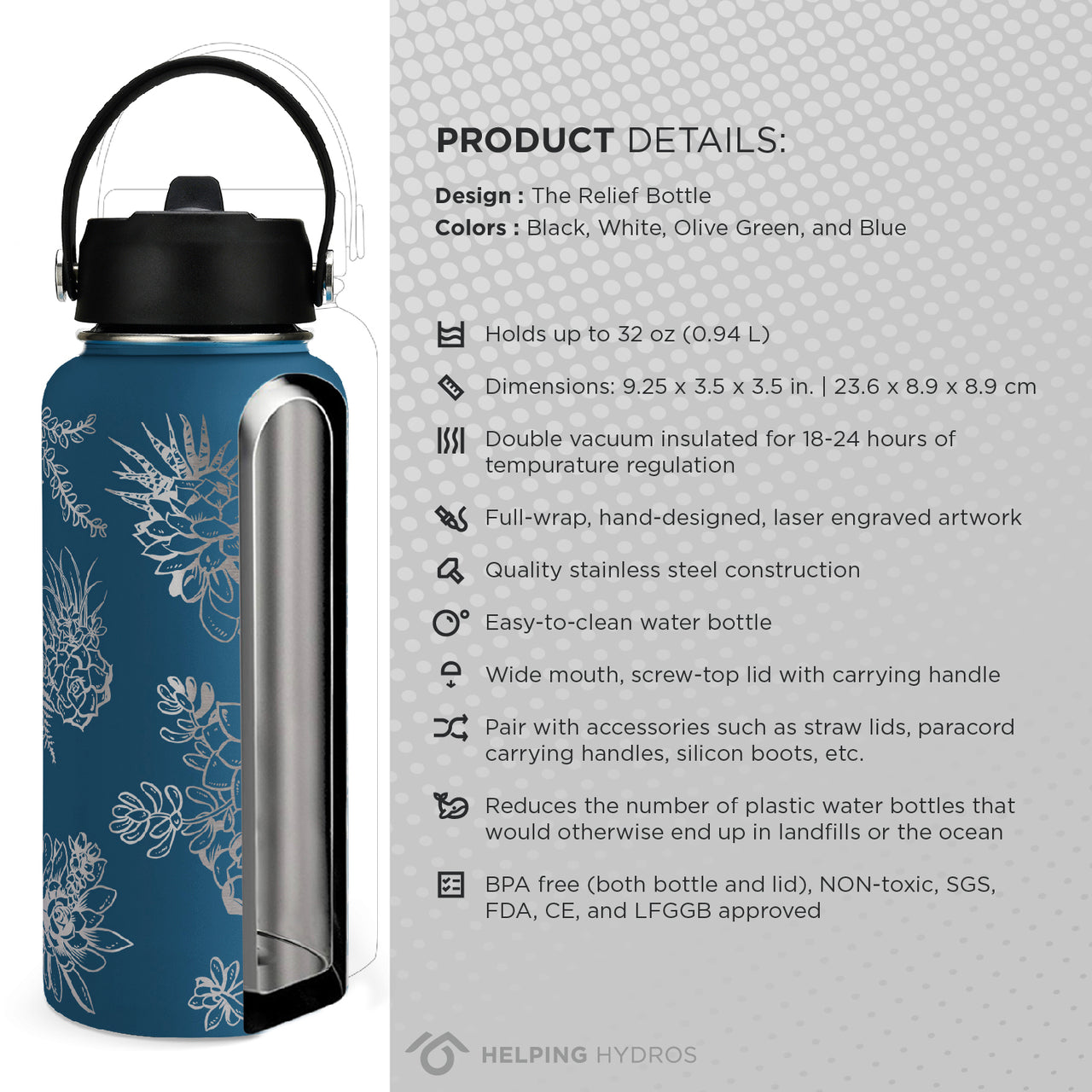 Relief Bottle - Supports the CARE Organization